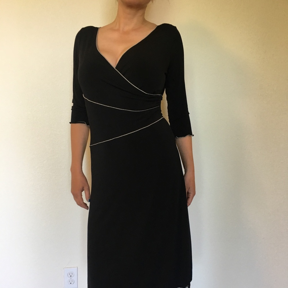 Studio M figure flattering black dress - Picture 2 of 8